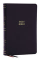 Book cover of: NKJV, Single-Column Reference Bible, Verse-by-verse, Black Bonded Leather, Red Letter, Comfort Print (Thumb Indexed). By: Zondervan