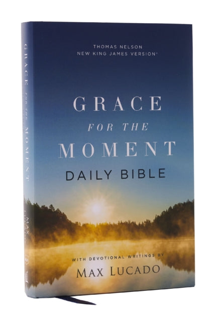 Book cover of: NKJV, Grace for the Moment Daily Bible, Hardcover, Comfort Print