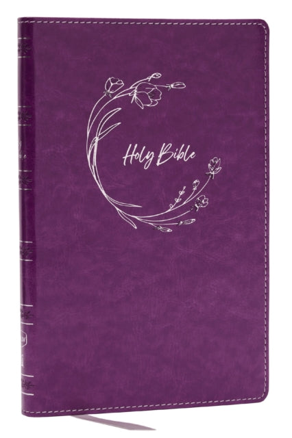Book cover of: NKJV Holy Bible, Ultra Thinline, Purple Leathersoft, Red Letter, Comfort Print. By: Zondervan