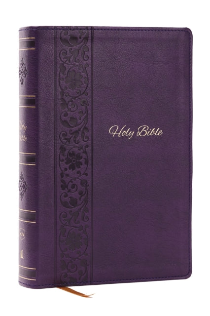 Book cover of: KJV Holy Bible: Personal Size Giant Print, Purple Leathersoft, Red Letter, Comfort Print: King James Version