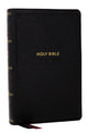 KJV Personal Size Large Print End-of-Verse Reference Bible, Black Leathersoft, Red Letter, Comfort Print (Thumb Indexed)
