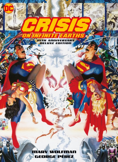Book cover of: Crisis on Infinite Earths: 35th Anniversary Edition. By: Marv Wolfman