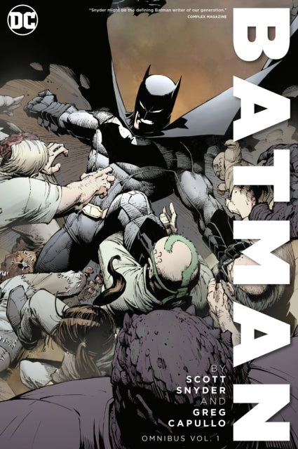 Book cover of: Batman by Scott Snyder and Greg Capullo Omnibus Volume 1. By: Scott Snyder