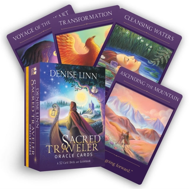 Book cover of: Sacred Traveler Oracle Cards. By: Denise Linn