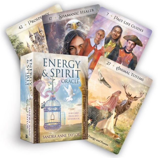 Book cover of: Energy & Spirit Oracle. By: Sandra Anne Taylor