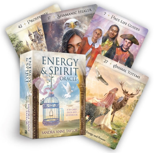 Book cover of: Energy & Spirit Oracle. By: Sandra Anne Taylor