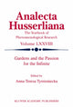 Book cover of: Gardens and the Passion for the Infinite. By: A-T. Tymieniecka