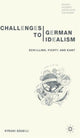 Book cover of: Challenges to German Idealism. By: Kyriaki Goudeli