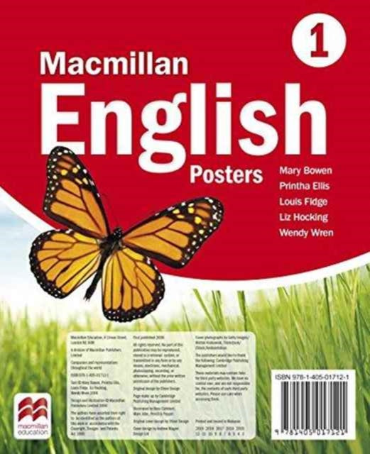 Book cover of: Macmillan English 1 Poster x 18. By: Ellis Et Al