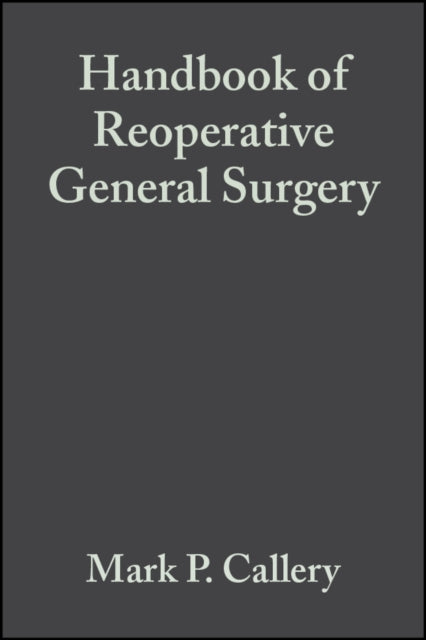 Book cover of: Handbook of Reoperative General Surgery