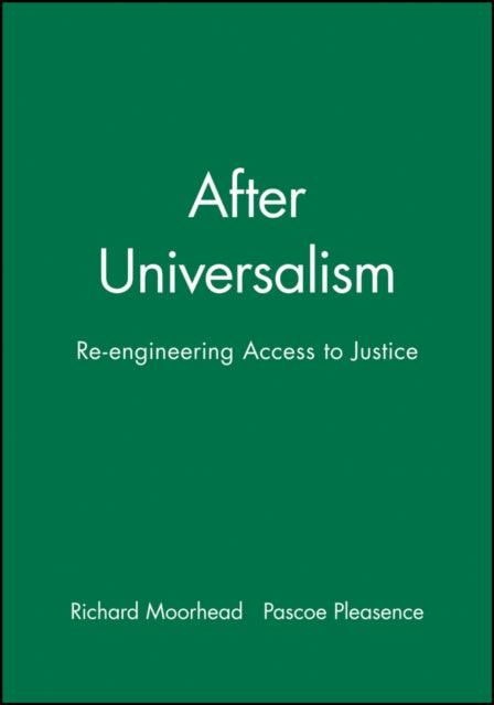 Book cover of: After Universalism. By: Pascoe Pleasence