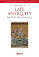 Book cover of: Companion to Late Antiquity