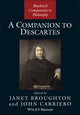 Book cover of: Companion to Descartes