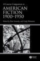 Book cover of: Concise Companion to American Fiction, 1900 - 1950