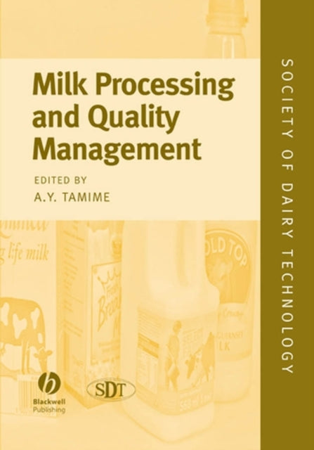 Book cover of: Milk Processing and Quality Management. By: Adnan Tamime