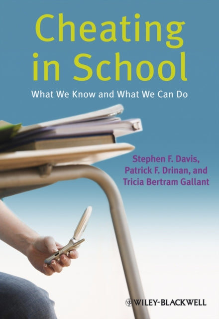 Book cover of: Cheating in School. By: Stephen F. Davis
