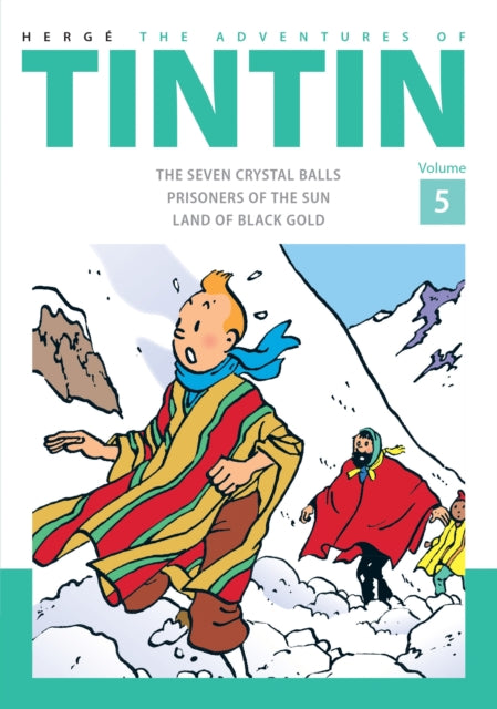 Book cover of: Adventures of Tintin Volume 5. By: Hergé