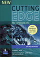Book cover of: New Cutting Edge Pre-Intermediate Students Book and CD-Rom Pack. By: Sarah Cunningham