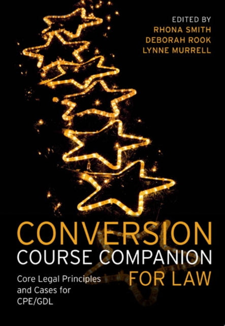 Book cover of: Conversion Course Companion for Law