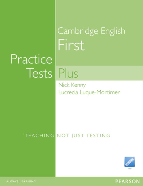 Book cover of: Practice Tests Plus FCE New Edition Students Book without Key/CD-Rom Pack. By: Nick Kenny