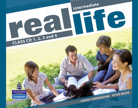 Book cover of: Real Life Global Intermediate Class CD 1-3. By: Sarah Cunningham