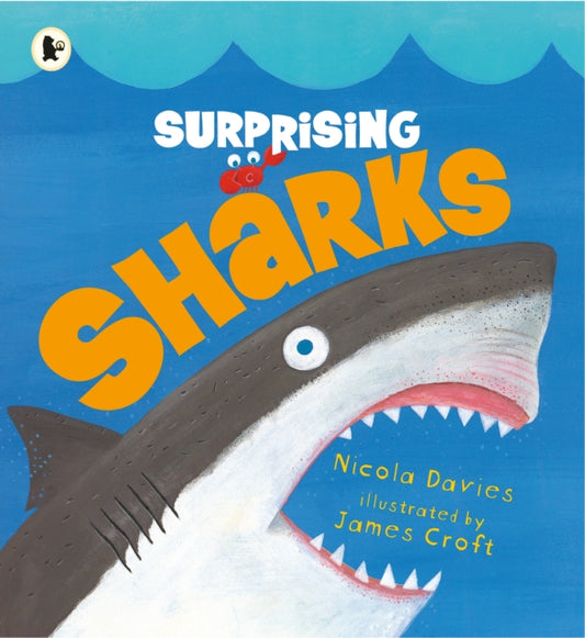 Book cover of: Surprising Sharks. By: Nicola Davies