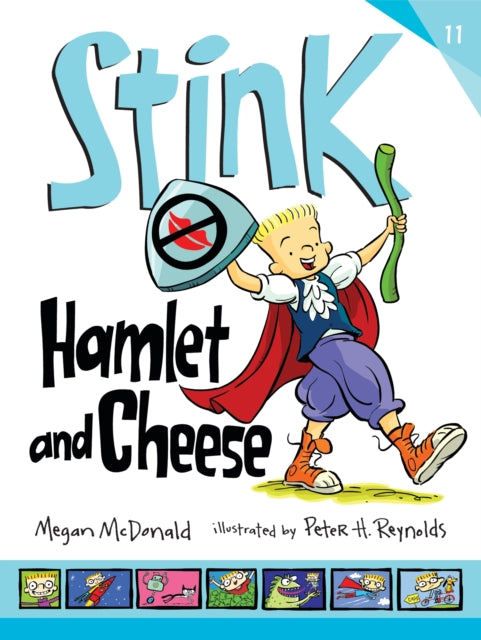 Book cover of: Stink: Hamlet and Cheese. By: Megan McDonald