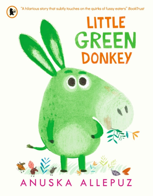 Book cover of: Little Green Donkey. By: Anuska Allepuz