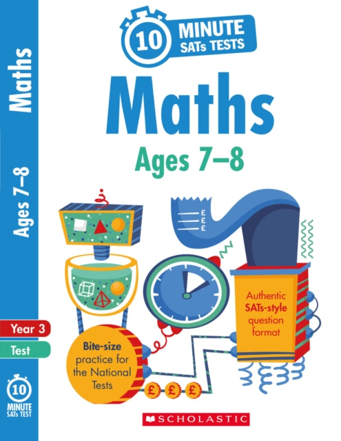 Book cover of: Maths - Ages 7-8. By: Paul Hollin
