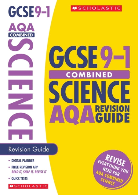 Book cover of: Combined Sciences Revision Guide for AQA. By: Mike Wooster