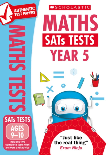 Book cover of: Maths Tests Ages 9-10. By: Paul Hollin
