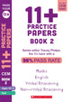 Book cover of: 11+ Practice Papers for the CEM Test Ages 10-11 - Book 2. By: Tracey Phelps