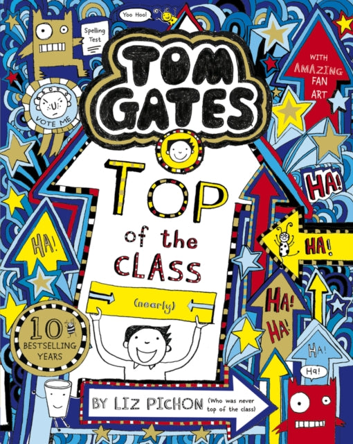 Tom Gates: Top of the Class (Nearly) 9781407193519 Liz Pichon