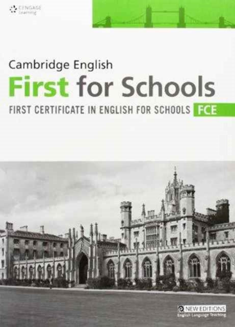 Book cover of: Practice Tests for Cambridge FCE for Schools Teachers' Book. By: Cengage Learning