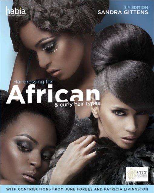 Book cover of: Hairdressing for African and Curly Hair Types from a Cross-Cultural Perspective