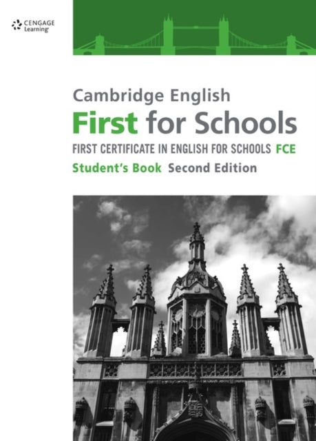 Book cover of: Cambridge English First for Schools. By: Cengage Cengage