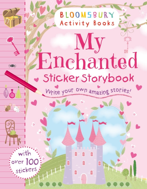 Book cover of: My Enchanted Sticker Storybook. By: Sophie Hanton