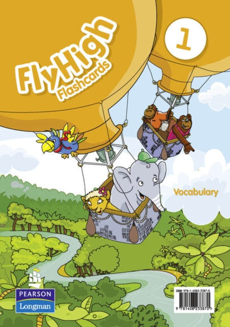 Book cover of: Fly High Level 1 Vocabulary Flashcards. By: Danae Kozanoglou