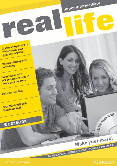 Book cover of: Real Life Glbl Up-Int Wbk&M-ROM Pk. By: Patricia Reilly Giff