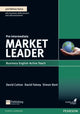 Book cover of: Market Leader 3rd Edition Pre-Intermediate Active Teach. By: David Cotton