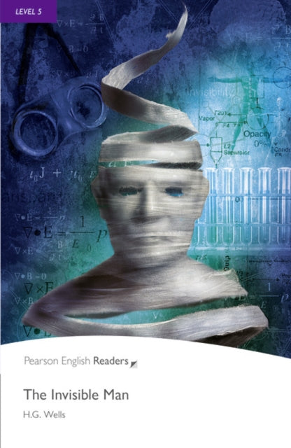 Book cover of: Level 5: The Invisible Man Book and MP3 Pack. By: H. WellsH.G.