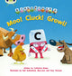 Book cover of: Bug Club Phonics - Phase 3 Unit 10: Alphablocks Moo! Cluck! Growl!. By: Catherine Baker