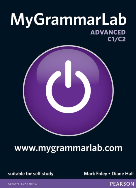 Book cover of: MyGrammarLab Advanced without Key and MyLab Pack. By: Diane Hall