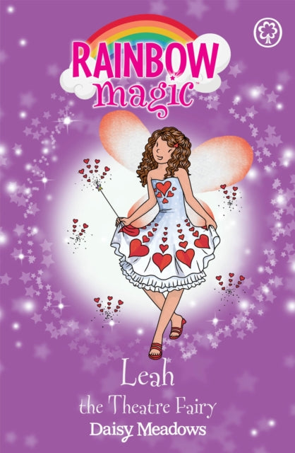 Book cover of: Rainbow Magic: Leah the Theatre Fairy