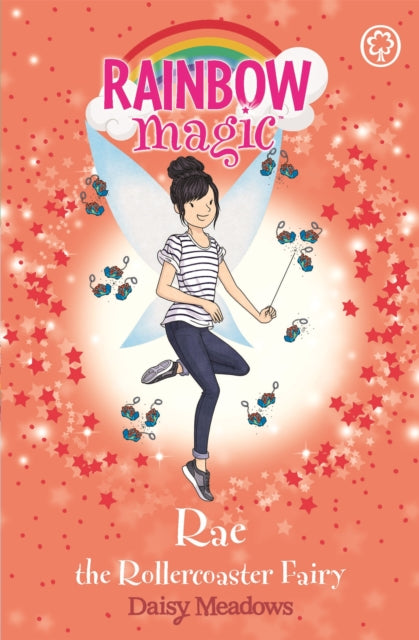 Book cover of: Rainbow Magic: Rae the Rollercoaster Fairy