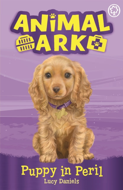 Book cover of: Animal Ark, New 4: Puppy in Peril. By: Lucy Daniels