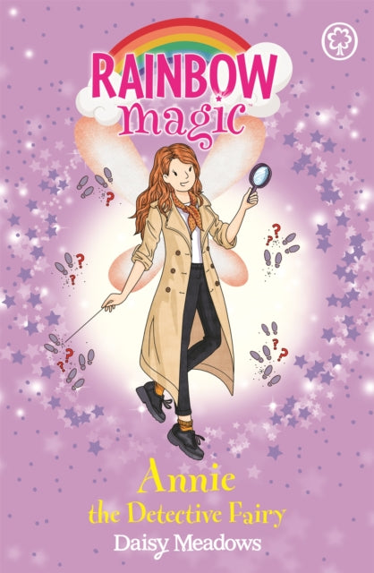 Book cover of: Rainbow Magic: Annie the Detective Fairy. By: Daisy Meadows