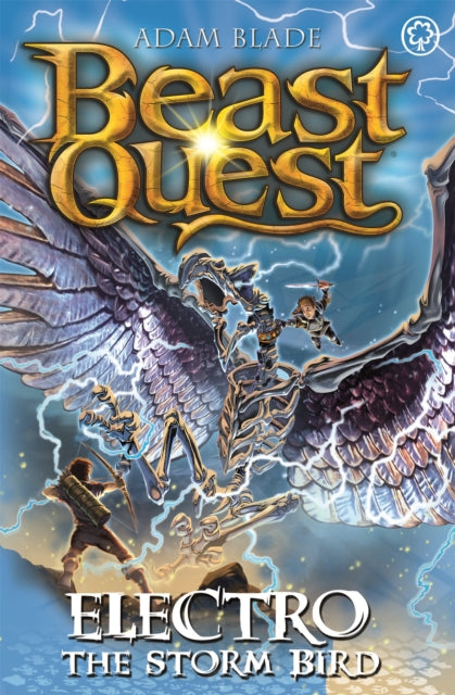 Book cover of: Beast Quest: Electro the Storm Bird. By: Adam Blade
