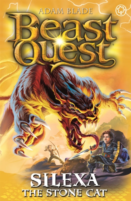 Book cover of: Beast Quest: Silexa the Stone Cat. By: Adam Blade