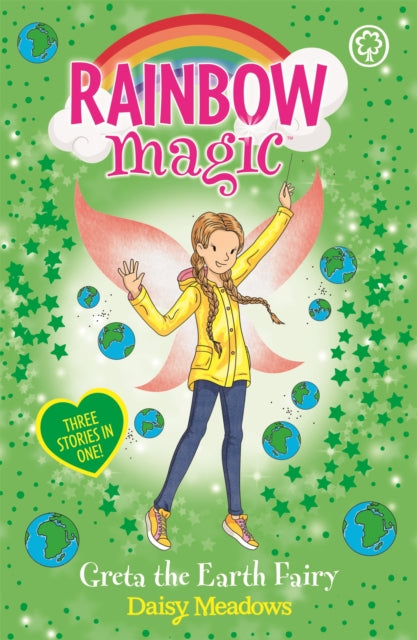 Book cover of: Rainbow Magic: Greta the Earth Fairy. By: Daisy Meadows